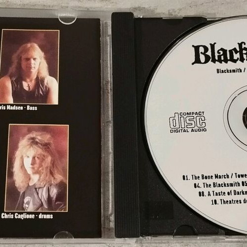 Blacksmith Fire from Within metal CD used