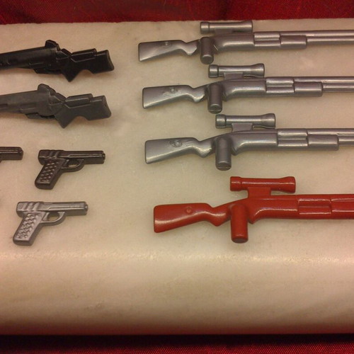 Playmobil 10 Police Weapons like new