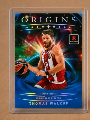 24-25 Euroleague Origins κάρτα Thomas Walkup /99