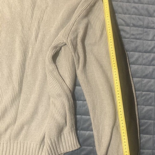 Men's Acrylic Sweater x-large like new, beige and brown