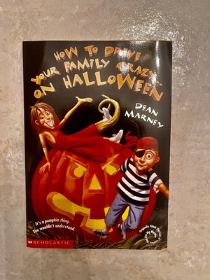 How to Drive Your Family Crazy on Halloween book used, Scholastic edition
