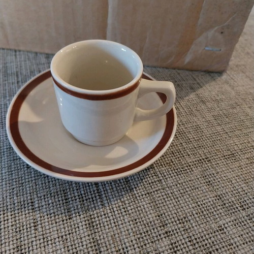 Vintage coffee cups with saucers set of 12, new