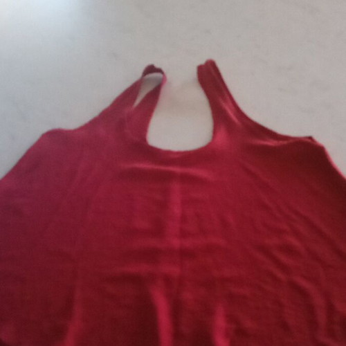 Women's blouse like new, red, one size