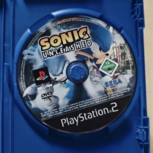 Sonic Unleashed PS2 game