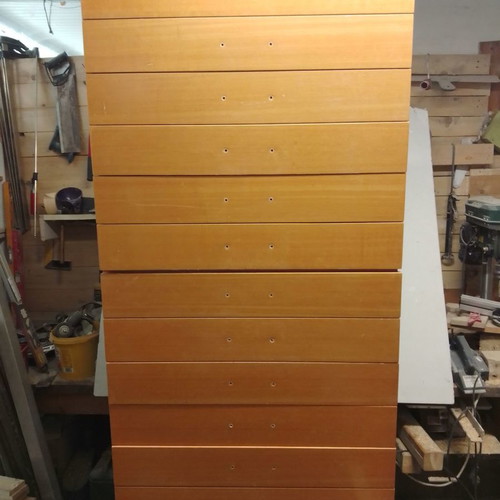 Drawers with cabinets used, pack of 2 pieces