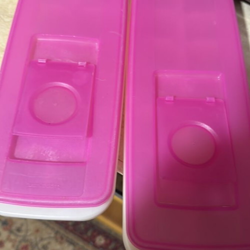 Tupperware ice cube trays like new, set of 2