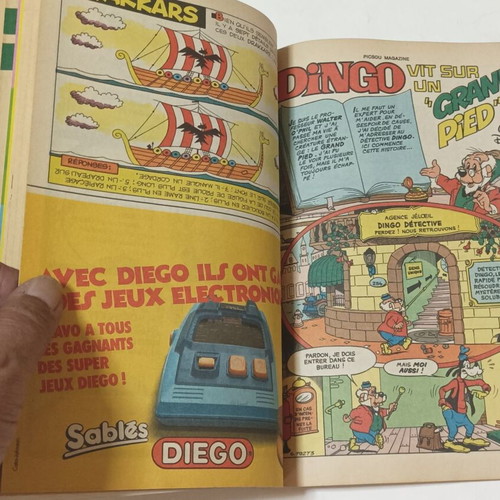 Disney Picsou Magazine No 134 French Comics Mickey 1983