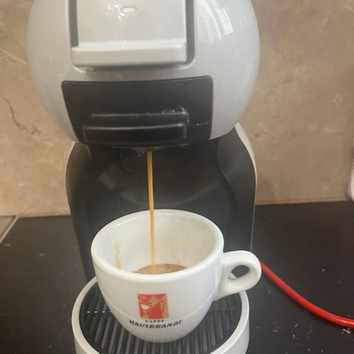 Krups Nescafe Dolce Gusto Mini Me coffee maker used, white/black