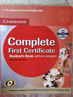 Complete First Certificate Student's Book μεταχειρισμένο χωρίς απαντήσεις με CD-ROM