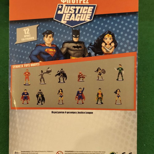 DC Justice League set of 4 collectible figures Giochi Preziosi