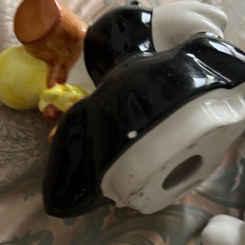 Sylvester & Tweety Ceramic Cookie Jar 32 cm used, collectible 1993 edition