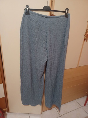 Pull & Bear fabric pants, size M, blue