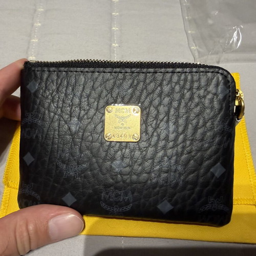 MCM Aren wallet, black, new