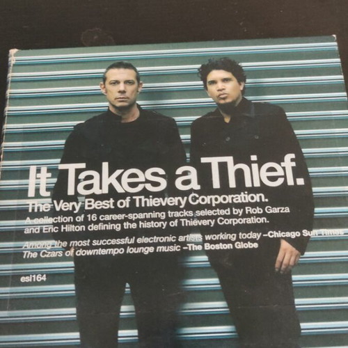 Thievery Corporation It Takes a Thief The Best Of CD like new, electronic