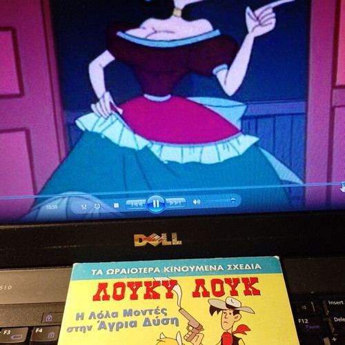Lola Montes in the Wild West animated, like new, dubbed
