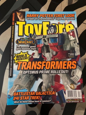TOYFARE MAGAZINE 116 NM/M TRANSFORMERS OPTIMUS PRIME COVER