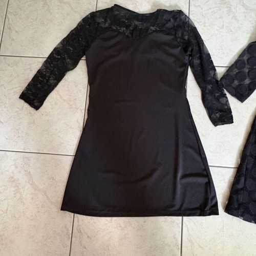 Set of 2 black dresses H&M like new, size 157/164cm (XS-S)