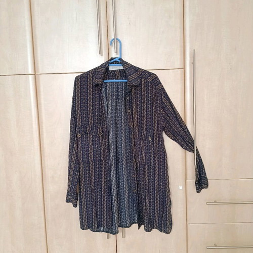 Dante long shirt like new, size M-L, blue