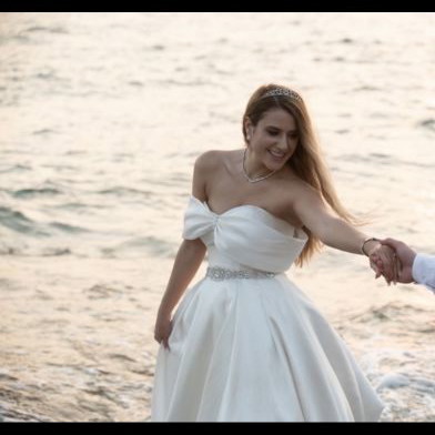 Primalicia wedding dress used, size M, white