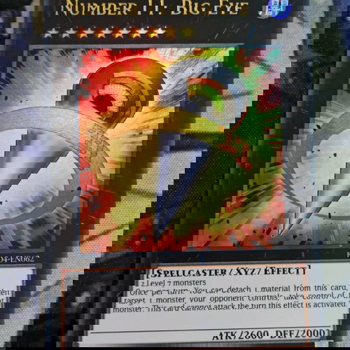 Number 11: Big Eye Yu-Gi-Oh! κάρτα σαν καινούργιο