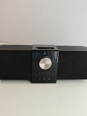 Logitech S140i Pure-Fi Express Plus ηχείο dock μεταχειρισμένο με ρολόι και ξυπνητήρι