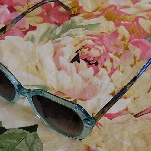Turquoise sunglasses