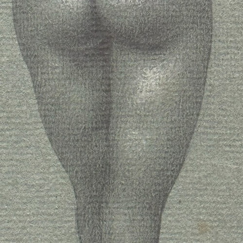 Nude Academic Study Drawing framed, like new, 1920-1930