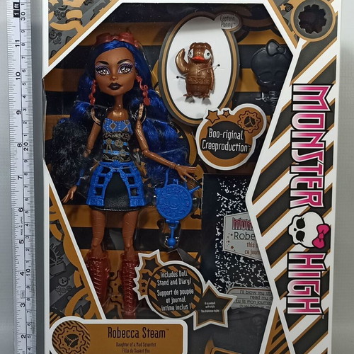 Monster High Robecca Steam doll new with accessories