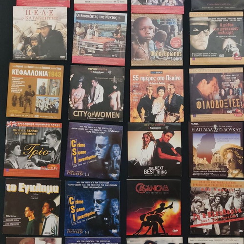 DVD movies like new with subtitles, collection of 350+
