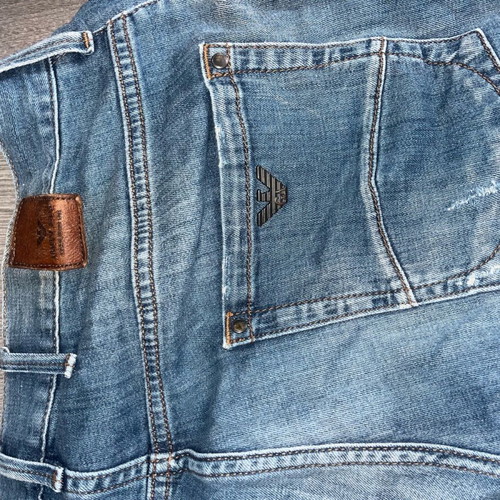 Armani Jeans slim fit pants size 31 used, blue