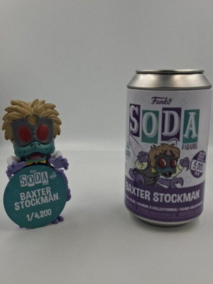 Chase Baxter Stockman Funko Soda figure like new
