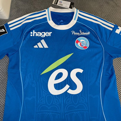 Emanuel Emegha Jersey with Autograph Strasbourg Size M New Authentic