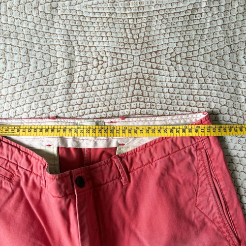 Scotch&Soda cotton pants red coral like new, size L