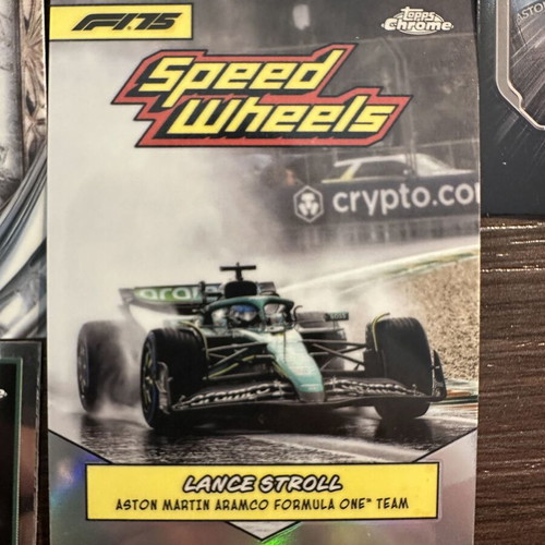 Topps Chrome Formula 1 2025 Lance Stroll Aston Martin Pack 6 Cards New