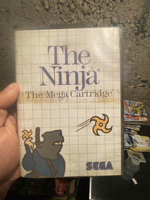 The Ninja The Mega Cartridge Sega Master System like new