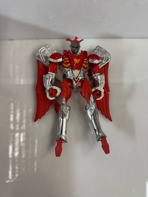 Sentai Jetman Chogokin Power Rangers Godaikin figure used, with missing parts
