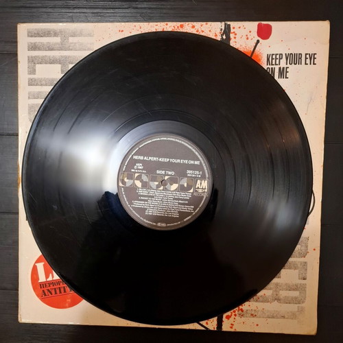 Herb Alpert Keep Your Eye On Me LP used, electronic