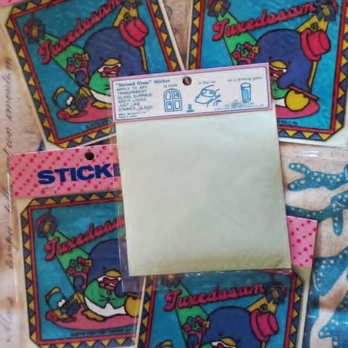 Vintage Sanrio Tuxedosam stickers NOS 1987