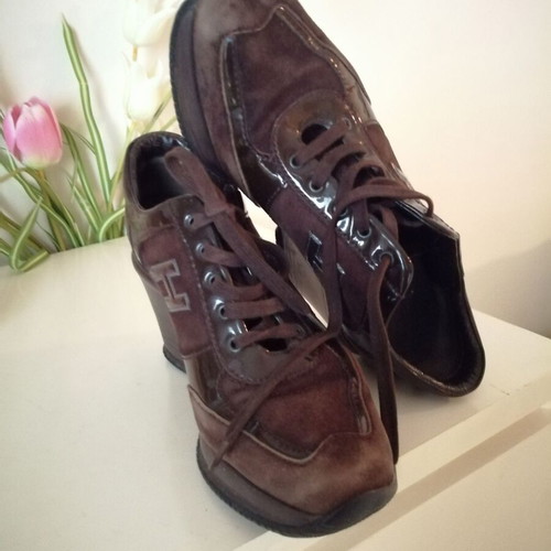 Hogan Interactive women's shoes used, brown size 37.5