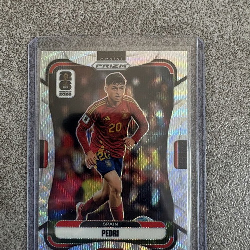 Pedri Wave Panini Prizm World Cup 2026 card new