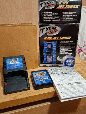 Tyco R/C 6.0V Jet Turbo επαναφορτιζόμενη μπαταρία και φορτιστής