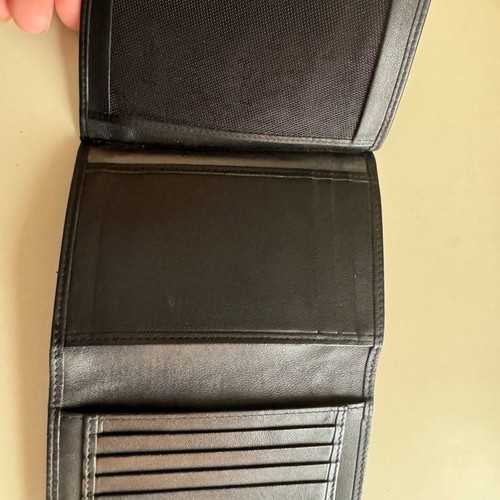 Porsche Design P3300 leather wallet used, vertical folding