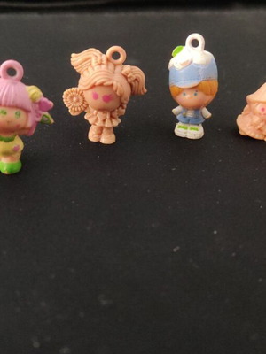 Charmkins Hasbro figures used, set of 6 pieces