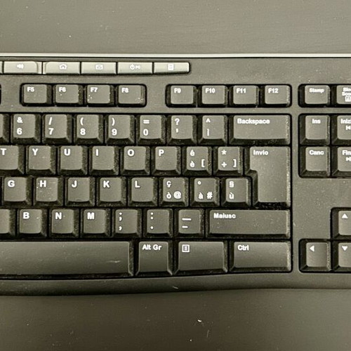 Logitech K270 Wireless Keyboard used, Italian Layout without USB Receiver