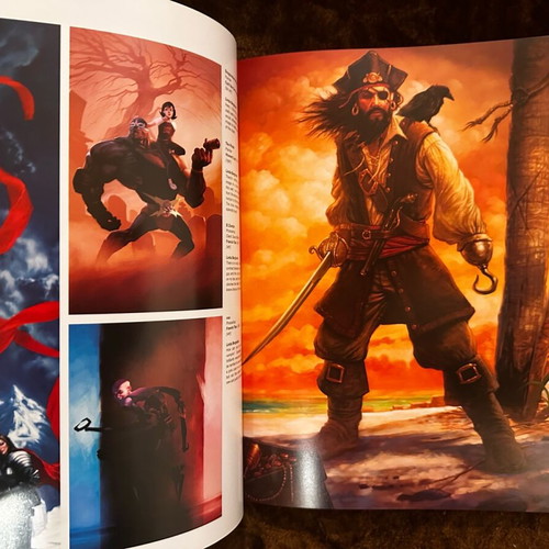 D’artiste Digital Painting art book like new