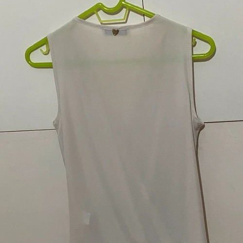 Enzzo wrap top beige size S like new