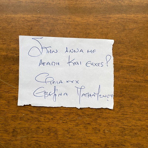 Personal autographs like new, pack of 8 pieces