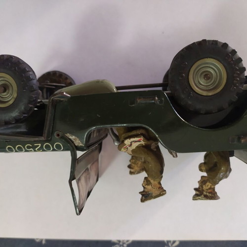 American Military Jeep Toy used, Arnold 1950 West Germany