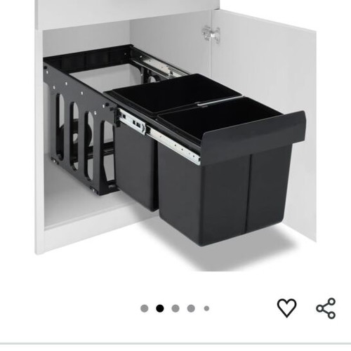 Kitchen cupboard waste bin new