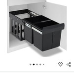 Kitchen cupboard waste bin new
